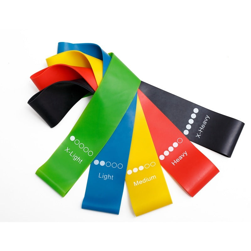 Velofitix™ Ultimate Yoga Resistance Rubber Bands Indoor Outdoor Fitness Equipment 0.35mm-1.1mm